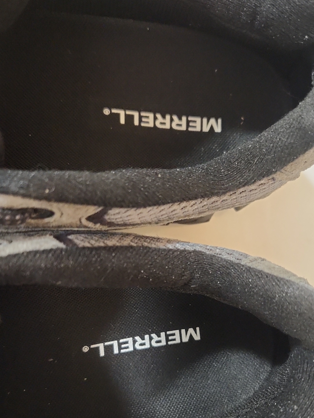 Merrell Moab 3 WP Waterproof Trail Hiking Shoes Granite Vibram Men's 12 - Picture 8 of 13